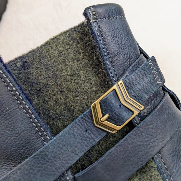 Chaco Hopi Boot Blue Steel Wool Leather - Picture 7 of 14